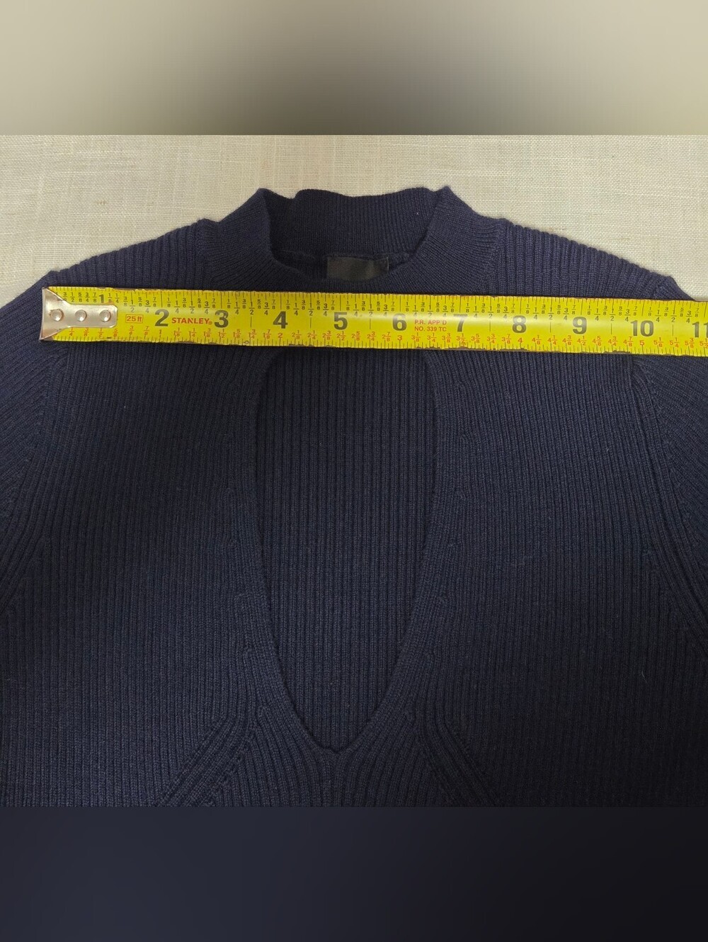 PINKO Ribbed Stretch Wool Jumper - Picture 7 of 8